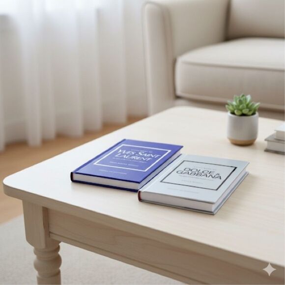 Dolce & Gabbana and Yves Saint Laurent Fashion Book Set - Picture 3 of 12